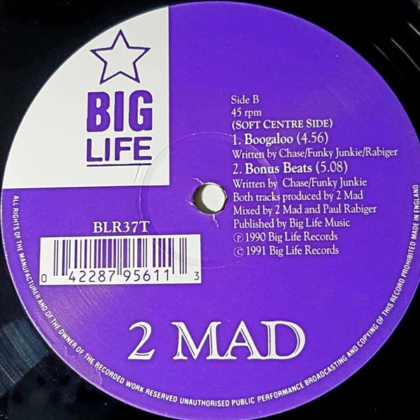 2 Mad* - Thinkin' About Your Body (Chocolate Mix) (12") (Very Good Plus (VG+)) - Image 3
