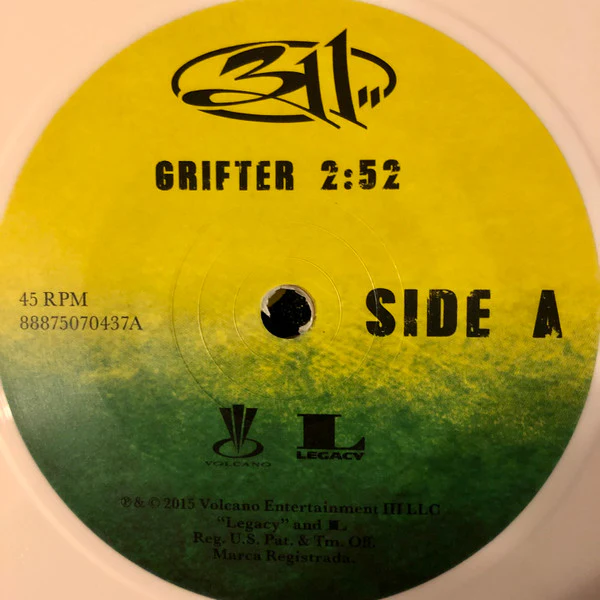 311 - Grifter / Who's Got The Herb (7", Ltd, Whi) (Mint (M)) - Image 3