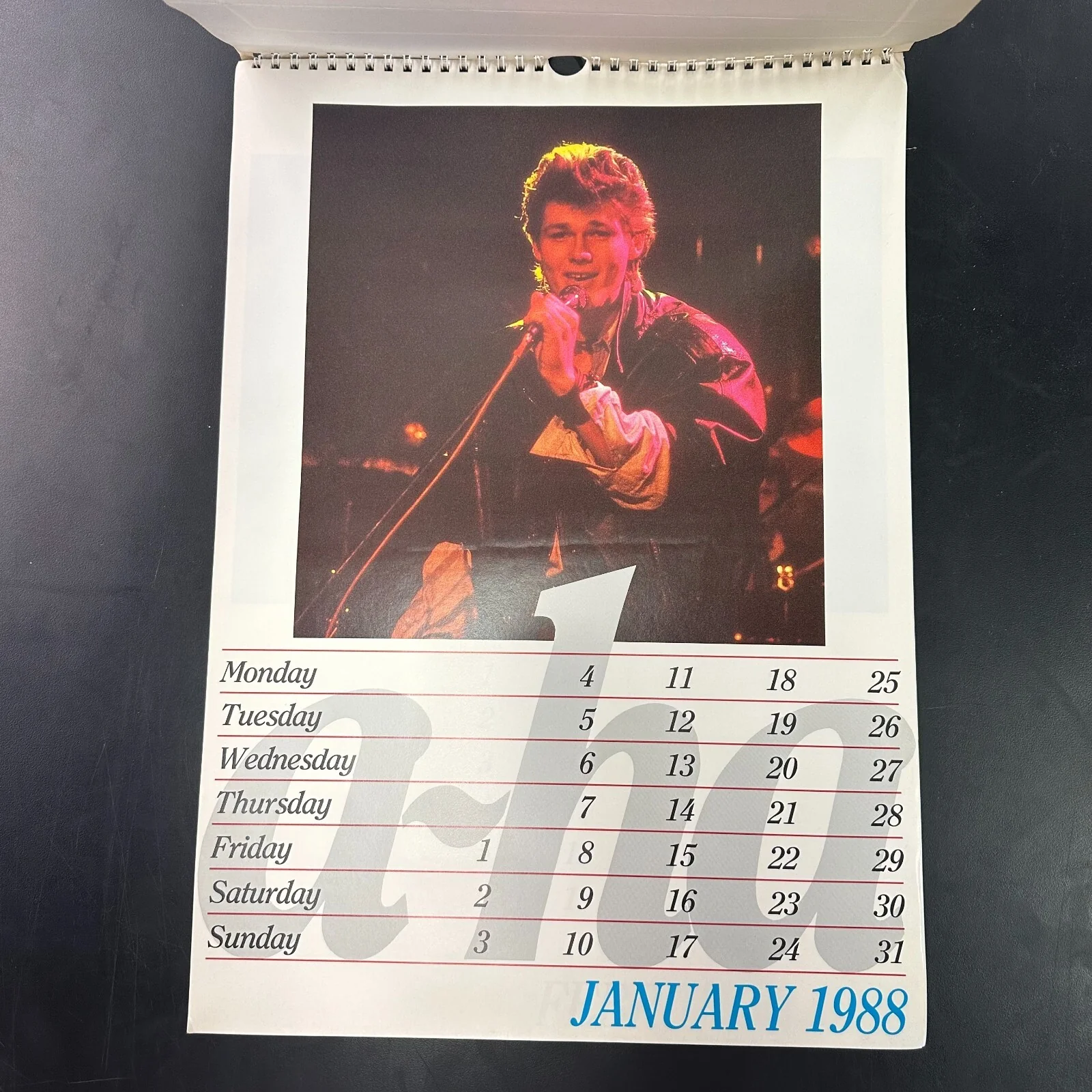 A-Ha Vintage Calendar, 1988 - Image 2