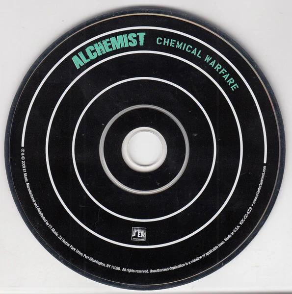 Alchemist - Chemical Warfare (CD, Album) (Very Good Plus (VG+)) - Image 3