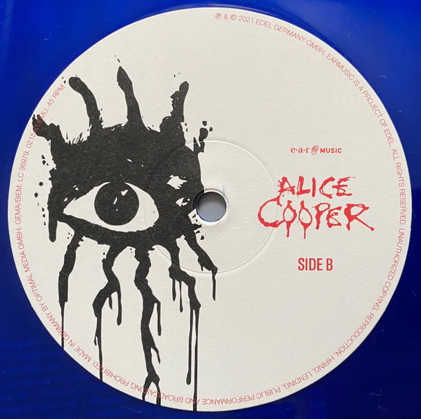 Alice Cooper - Detroit Stories (2x12", Album, Ltd, Blu) (Mint (M)) (Mint (M)) - Image 5