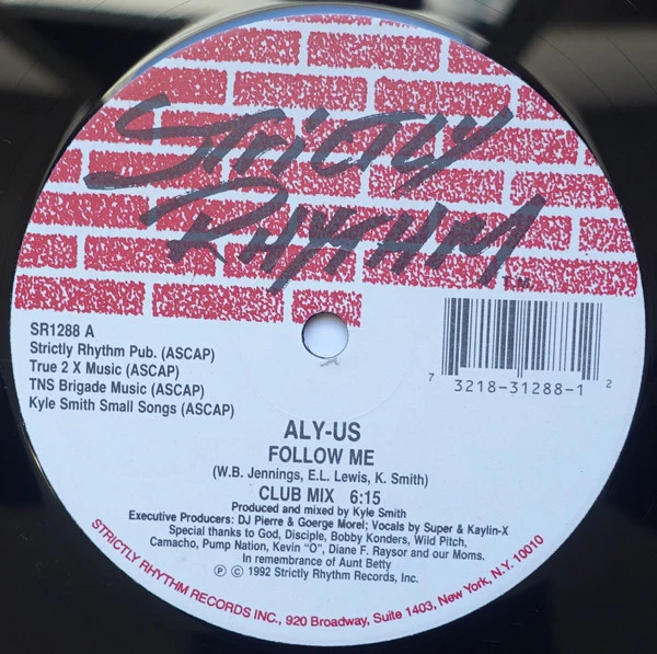 Aly-Us - Follow Me (12", RE) (Very Good Plus (VG+))