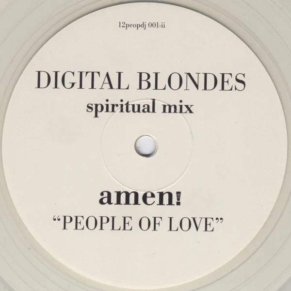 Amen! UK - People Of Love (12", Promo, Tra) (Very Good Plus (VG+)) - Image 2