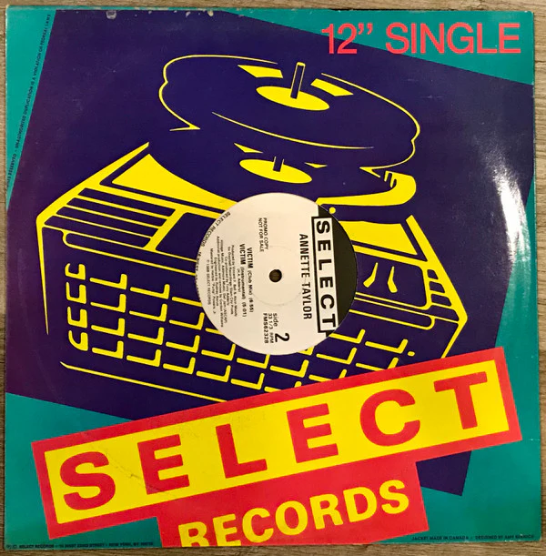 Annette Taylor - Victim (12", Promo) (Very Good Plus (VG+)) (Generic) - Image 4