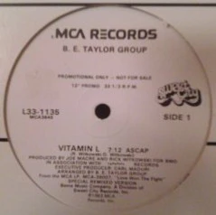 B.E. Taylor Group - Vitamin L (12", Promo) (Very Good Plus (VG+))