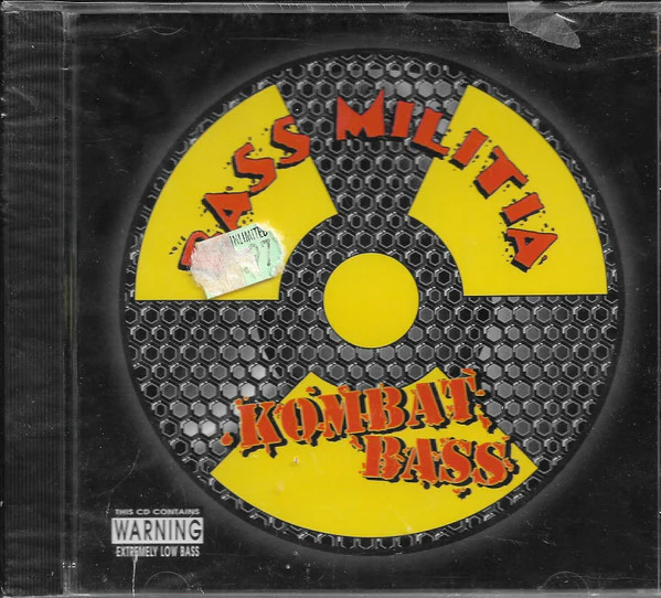 Bass Militia - Kombat Bass (CD, Promo) (Near Mint (NM or M-))