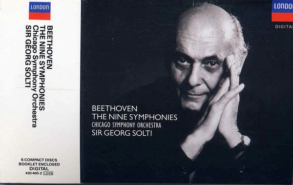 Beethoven* - Chicago Symphony Orchestra, Sir Georg Solti* - The Nine Symphonies (6xCD, Comp) (Near Mint (NM or M-)) (Very Good Plus (VG+))