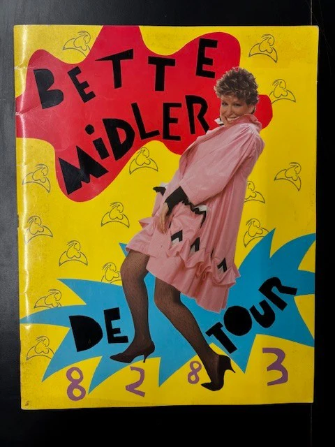 Bette Midler De Tour Concert Program