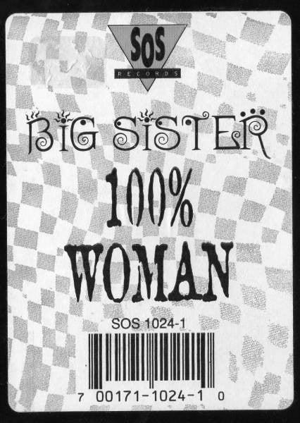 Big Sister - 100 % Woman (12") (Very Good Plus (VG+)) - Image 3