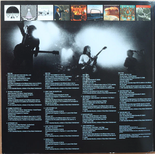 Blue Öyster Cult - Don't Fear The Reaper: The Best Of Blue Öyster Cult (2xLP, Comp, RE, RP, Red) (Very Good Plus (VG+)) - Image 2
