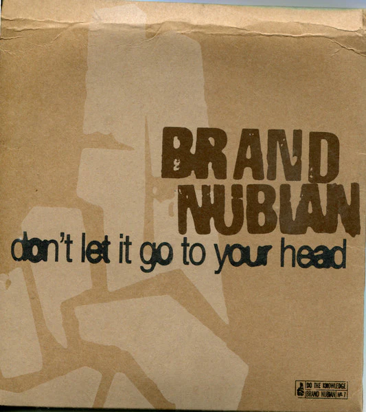 Brand Nubian - Don't Let It Go To Your Head (CD, Single, Promo, Car) (Near Mint (NM or M-))