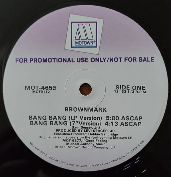 Brownmark - Bang Bang (12", Promo) (Very Good Plus (VG+))