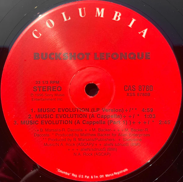 Buckshot LeFonque - Music Evolution (12") (Very Good Plus (VG+)) - Image 4