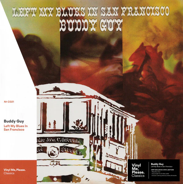 Buddy Guy - Left My Blues In San Francisco (LP, Album, Club, RE, RM, 180) (Very Good Plus (VG+)) (Very Good Plus (VG+))