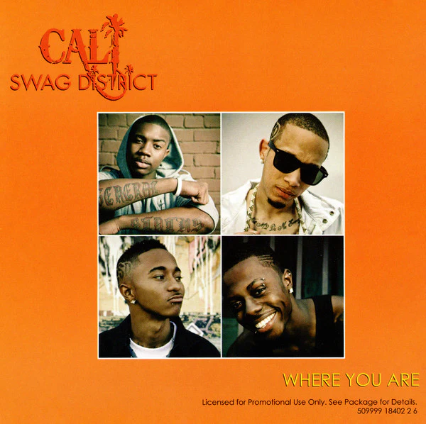 Cali Swag District - Where You Are (CD, Single, Promo) (Near Mint (NM or M-))