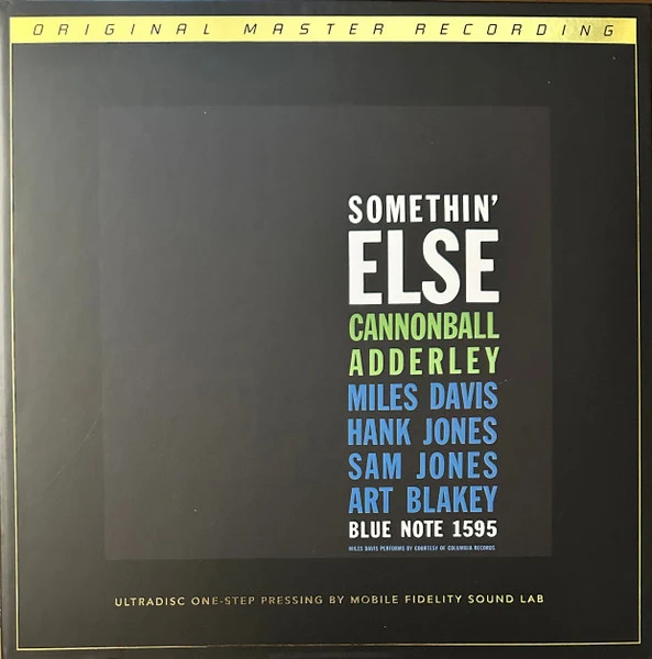 Cannonball Adderley - Somethin' Else (2x12", Album, RE, RM, 180 + Box, Ltd, Num) (Very Good Plus (VG+)) (Very Good (VG))