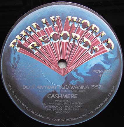 Cashmere - Do It Anyway You Wanna (12") (Very Good Plus (VG+))