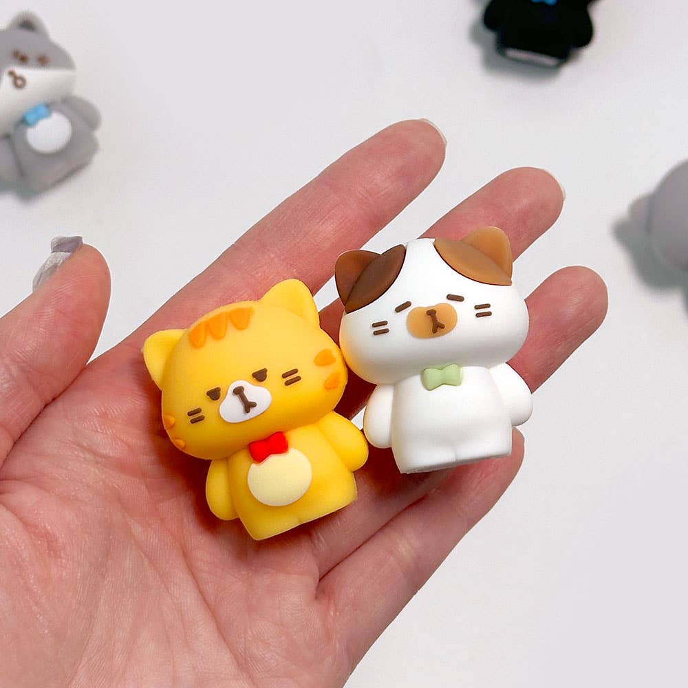 Cat Figure 3D Silicon Pencil Sharpener - Image 2