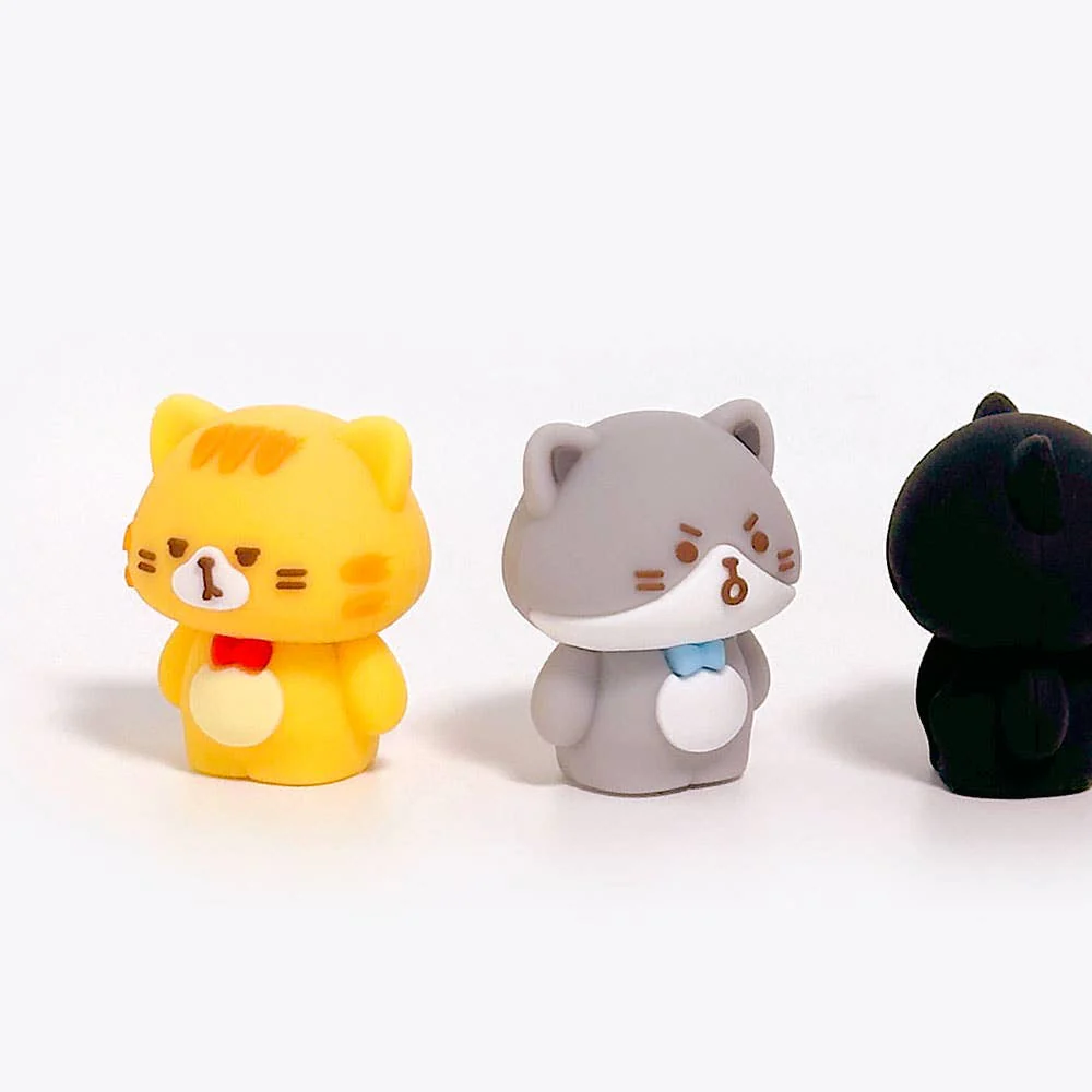 Cat Figure 3D Silicon Pencil Sharpener - Image 7