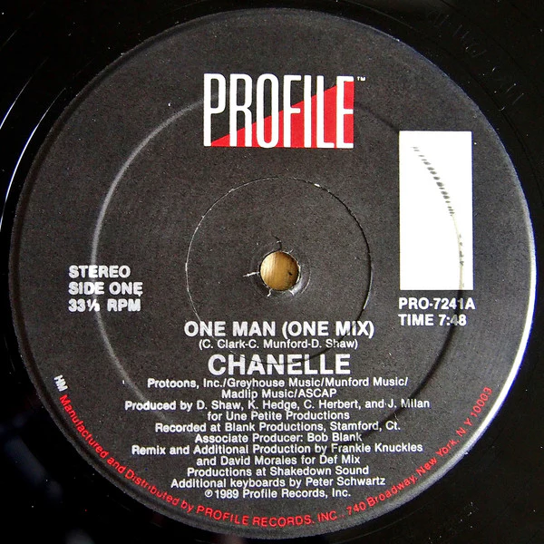 Chanelle - One Man (12") (Very Good Plus (VG+))
