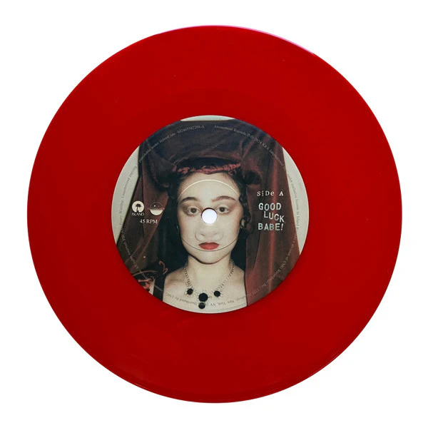 Chappell Roan - Good Luck, Babe! (7", Single, Red) (Very Good Plus (VG+)) (Very Good Plus (VG+)) - Image 5