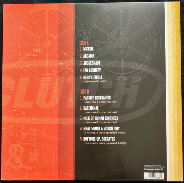 Clutch  - Pitchfork & Lost Needles (LP, Album, Comp, Bla) (Very Good Plus (VG+)) (Very Good Plus (VG+)) - Image 2