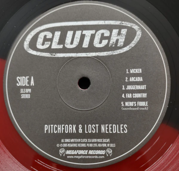Clutch  - Pitchfork & Lost Needles (LP, Album, Comp, Bla) (Very Good Plus (VG+)) (Very Good Plus (VG+)) - Image 5