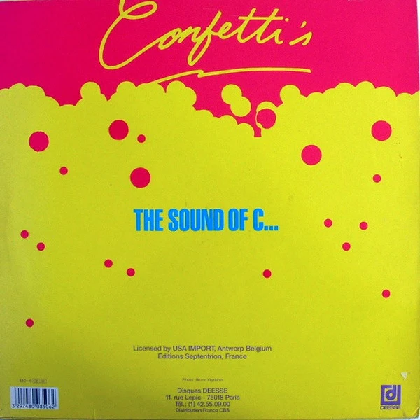Confetti's - The Sound Of C... (12", Maxi) (Very Good Plus (VG+)) (Very Good Plus (VG+)) - Image 2