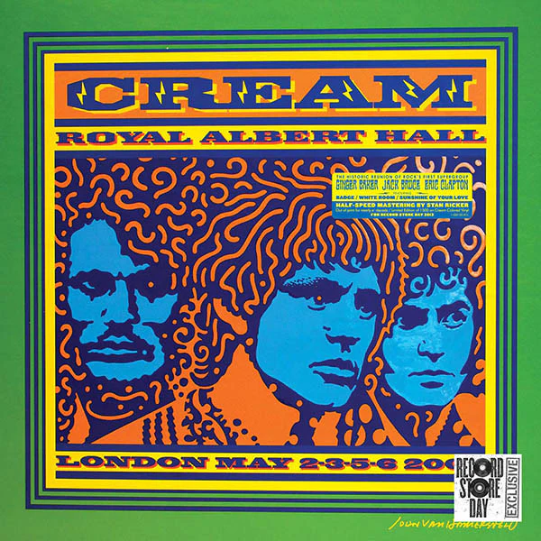 Cream  - Royal Albert Hall - London - May 2-3-5-6 05 (3xLP, Album, RSD, Ltd, RE, Whi + Box, RSD) (Near Mint (NM or M-)) (Very Good Plus (VG+))