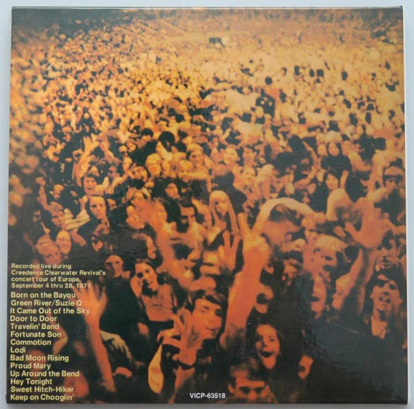 Creedence Clearwater Revival - Live In Europe (CD, Album, RE, RM, Car) (Near Mint (NM or M-)) - Image 2