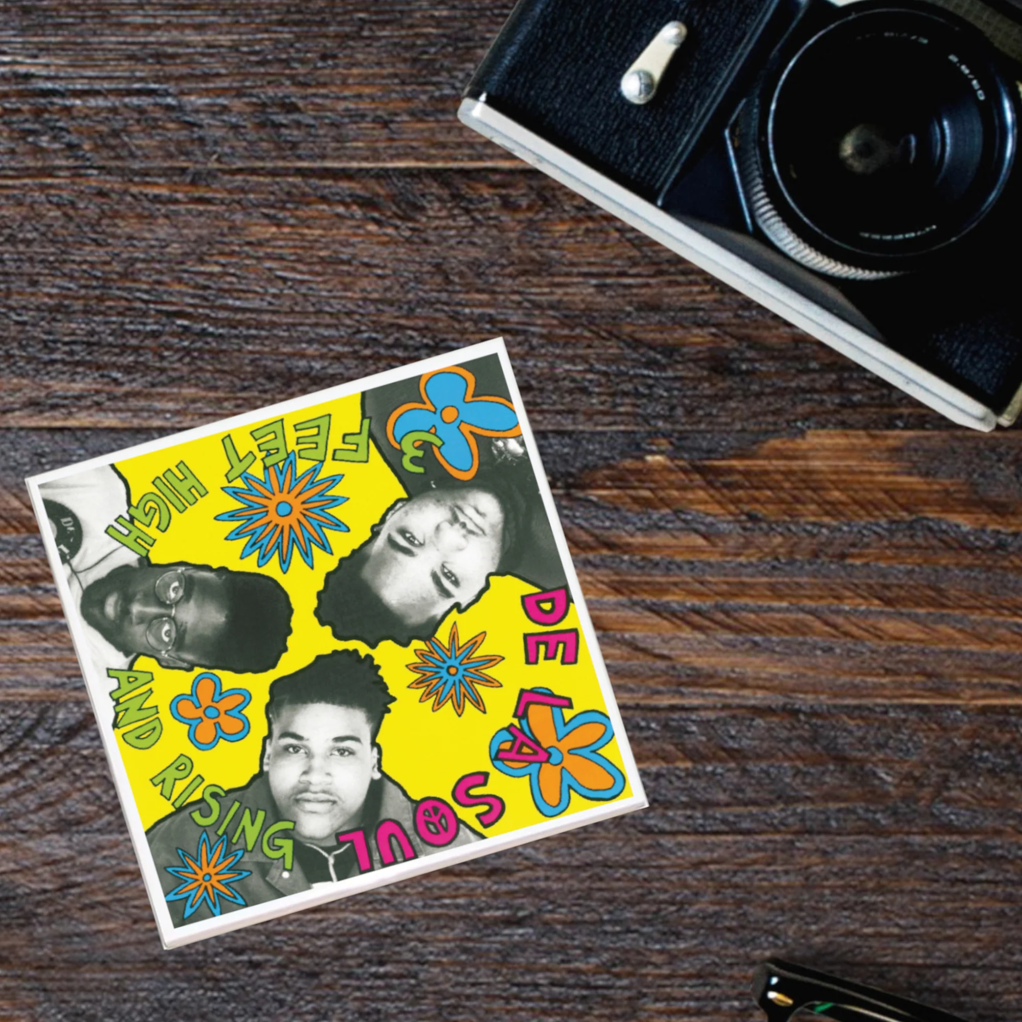 De La Soul 3 Feet High and Rising Album Coaster - Image 2