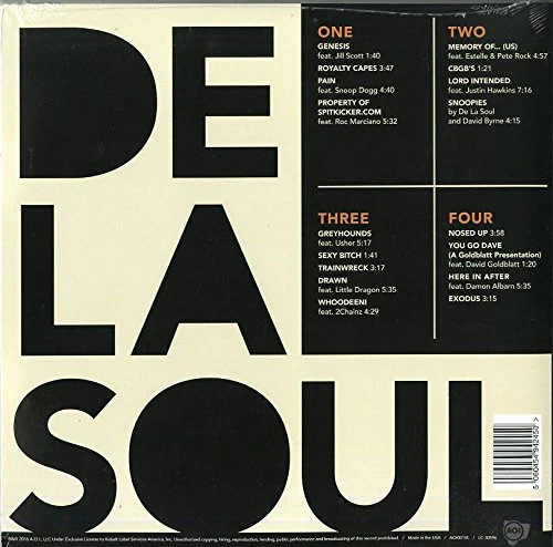 De La Soul - And The Anonymous Nobody (2xLP, Album, 180) (Very Good Plus (VG+)) - Image 2