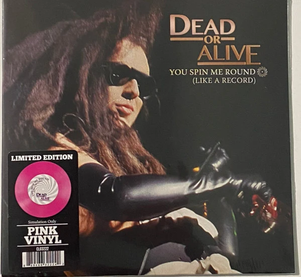 Dead Or Alive - You Spin Me Round (Like A Record) (7", Ltd, RE, Pin) (Near Mint (NM or M-))