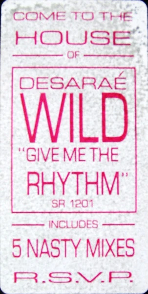 Desaraé Wild - Give Me The Rhythm (12", Promo) (Very Good Plus (VG+)) - Image 4