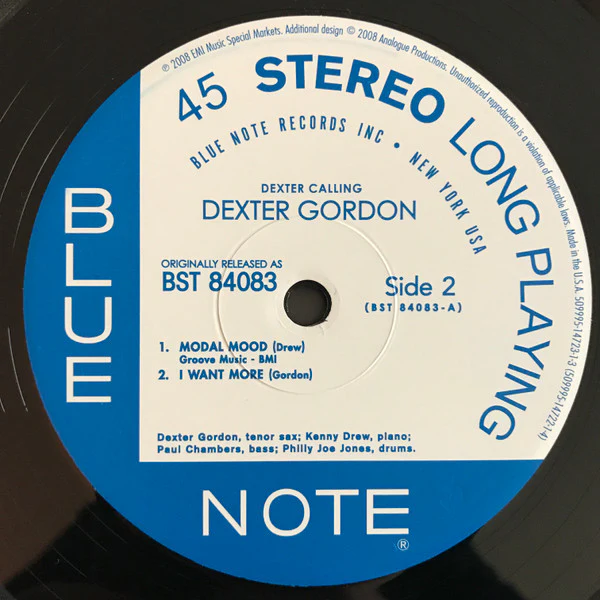Dexter Gordon - Dexter Calling (2x12", Album, Ltd, Num, RE, 180) (Near Mint (NM or M-)) (Very Good Plus (VG+)) - Image 5