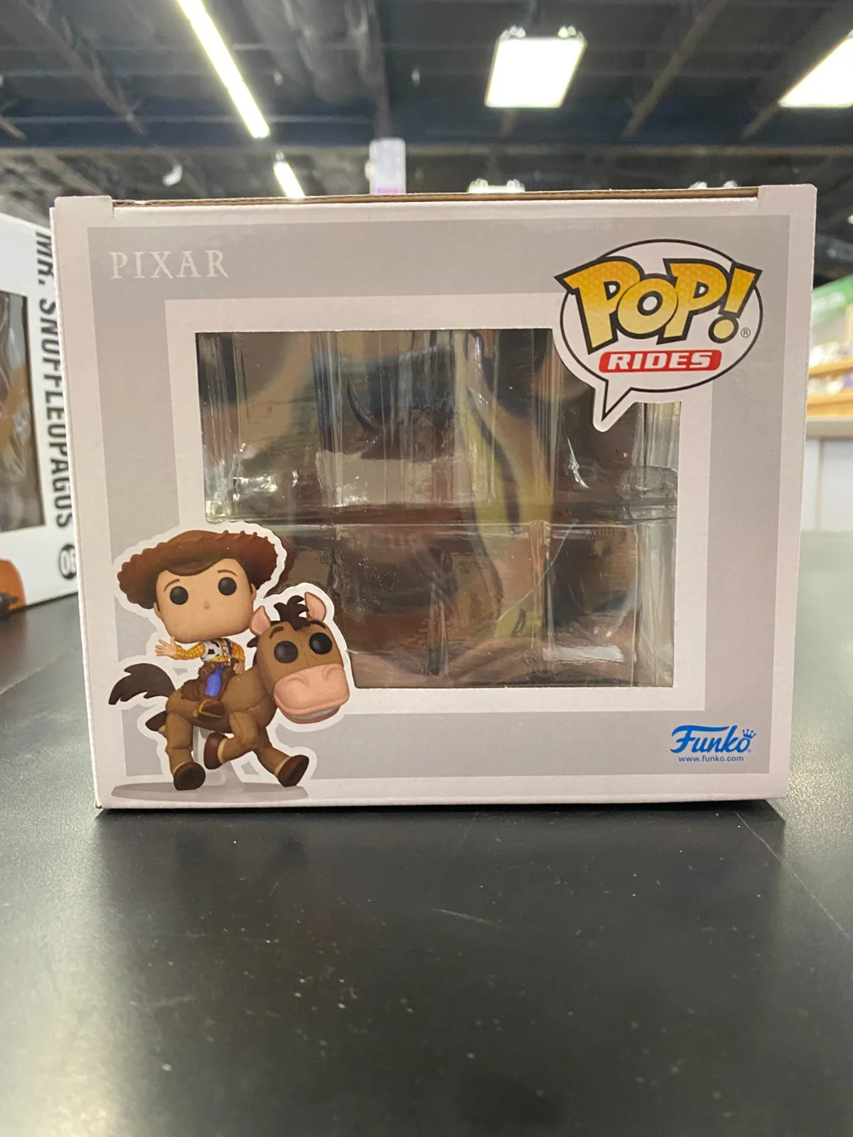 Disney Pixar Toy Story Funko Pop Rides Deluxe Woody on Bullseye #1597 Exclusive - Image 5