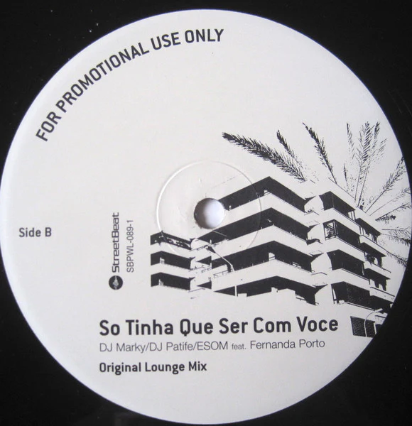DJ Marky · DJ Patife · ESOM · feat Fernanda Porto - The Brazilian Job Sampler (12", Promo, Smplr) (Very Good Plus (VG+)) (Generic) - Image 2