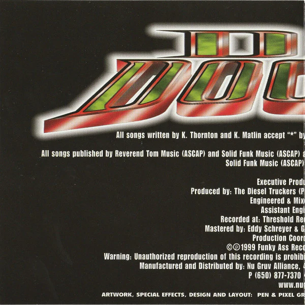 Dr. Dooom - First Come, First Served Instrumentals (CD, Album) (Very Good Plus (VG+)) - Image 4