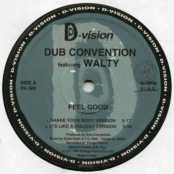 Dub Convention Featuring Walty - Feel Good (12") (Very Good Plus (VG+))