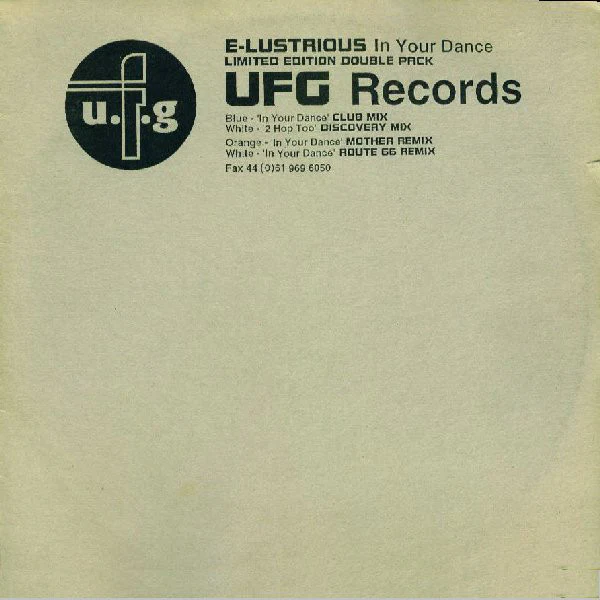 E-Lustrious - In Your Dance (2x12", Ltd) (Very Good Plus (VG+))