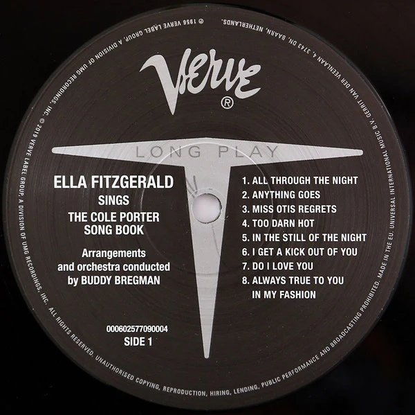 Ella Fitzgerald - Sings The Cole Porter Song Book (2xLP, Album, Mono, RE) (Very Good Plus (VG+)) (Very Good Plus (VG+)) - Image 4