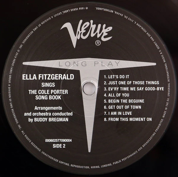 Ella Fitzgerald - Sings The Cole Porter Song Book (2xLP, Album, Mono, RE) (Very Good Plus (VG+)) (Very Good Plus (VG+)) - Image 5