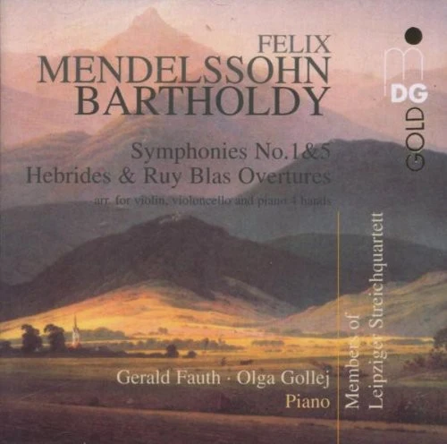 F. MENDELSSOHN - Symphony No 5 Hebriden Overture (CD)