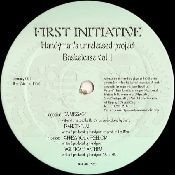 First Initiative - Handyman's Unreleased Project: Basketcase Vol. 1 (12") (Very Good Plus (VG+))