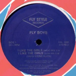 Fly Boys* - I Like The Girls (12", Blu) (Very Good Plus (VG+))