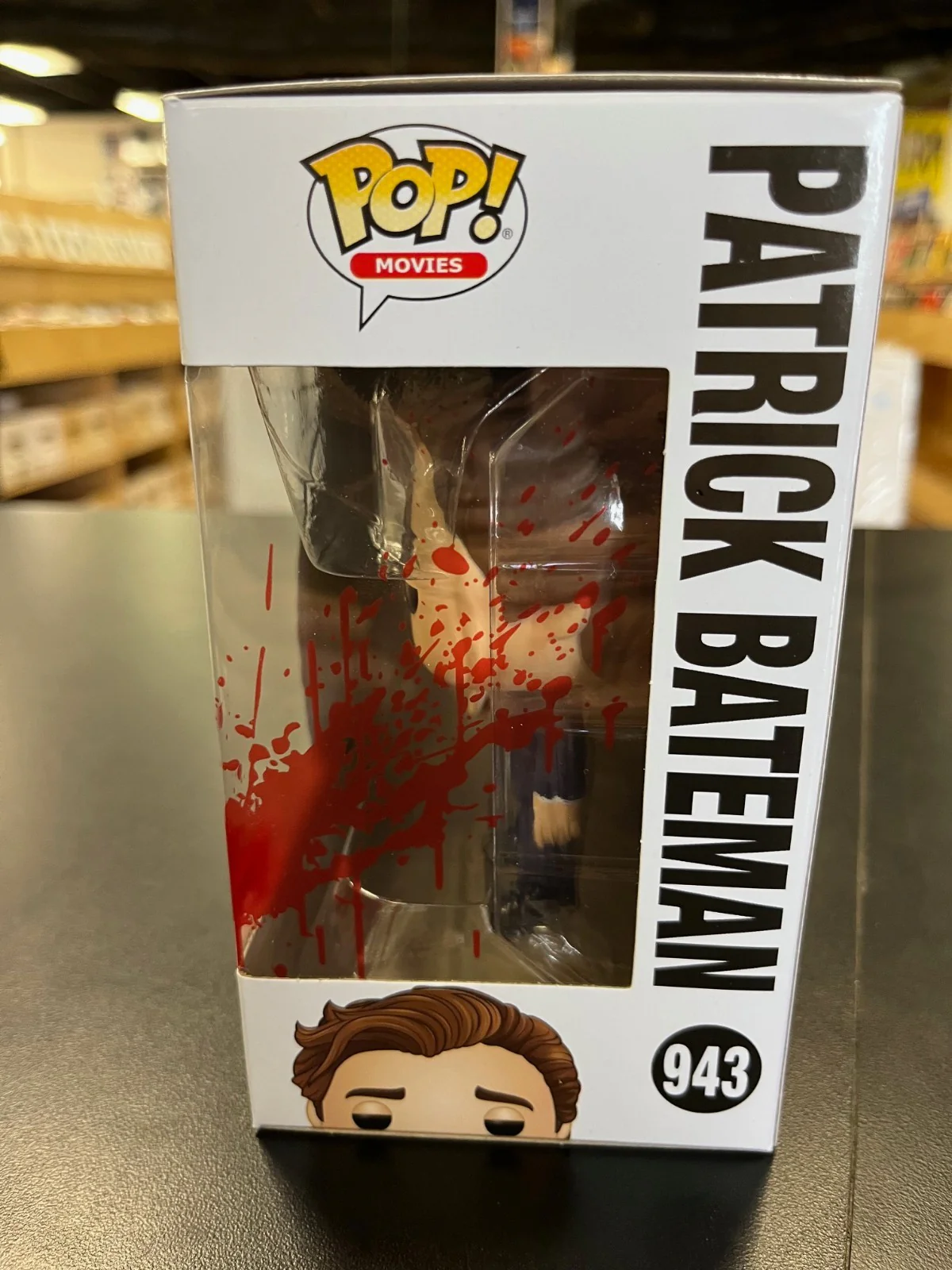 Funko Pop! American Psycho - Patrick Bateman #943 - Hot Topic Excl. (PRE-OWNED) - Image 3