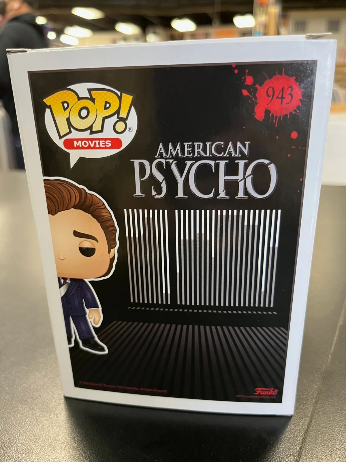 Funko Pop! American Psycho - Patrick Bateman #943 - Hot Topic Excl. (PRE-OWNED) - Image 4