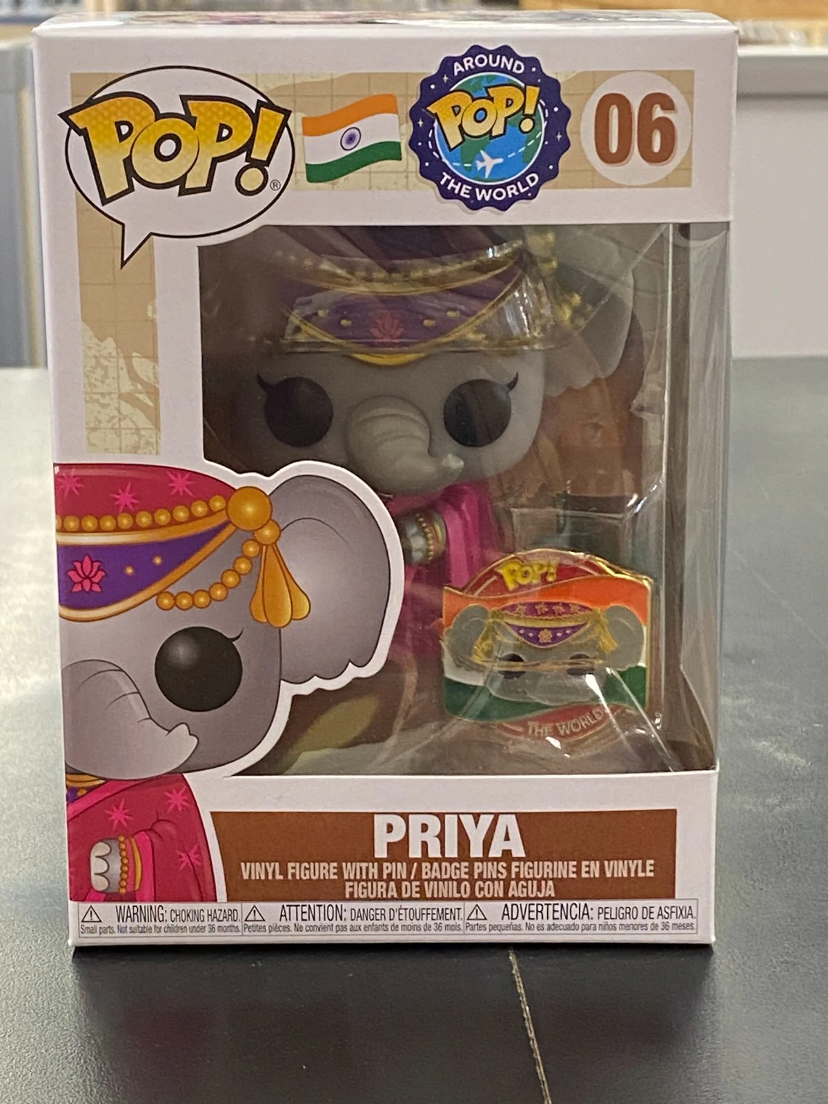 Funko Pop!: Around the World - Priya #06 with Pin