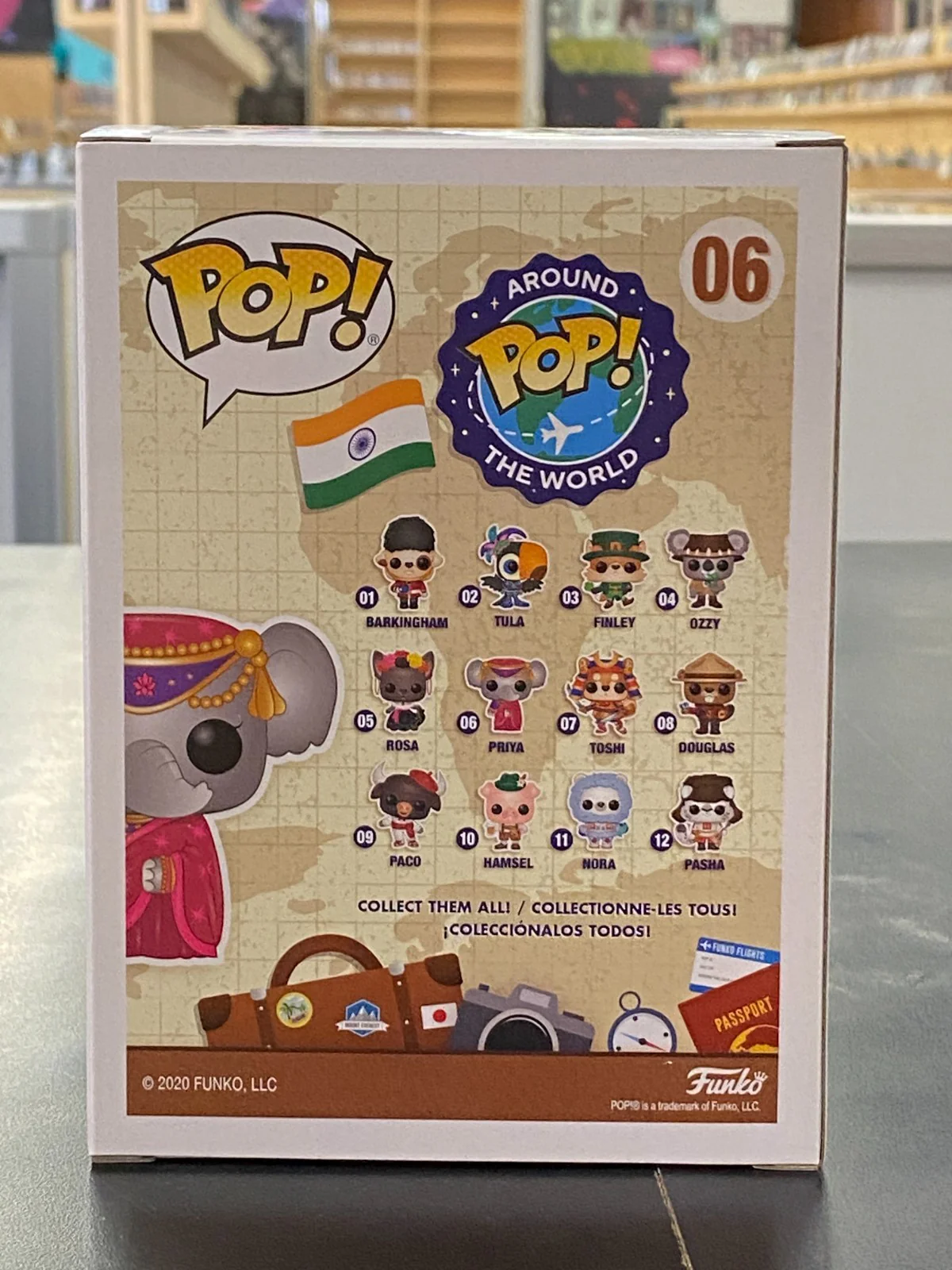 Funko Pop!: Around the World - Priya #06 with Pin - Image 6