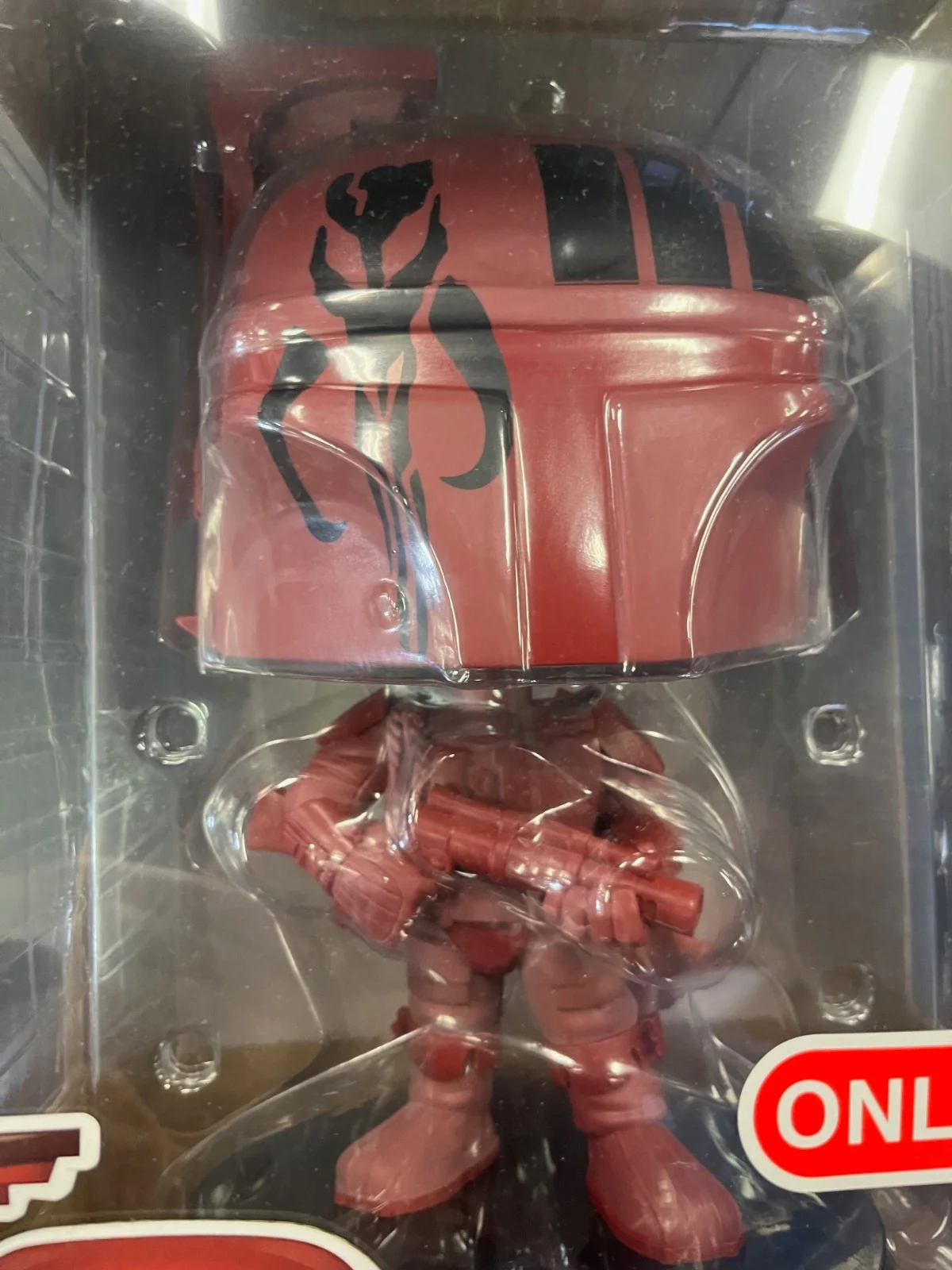Funko Pop! Jumbo: Star Wars - Boba Fett (10 in) (Burgundy) -Target Excl. #297 - Image 2
